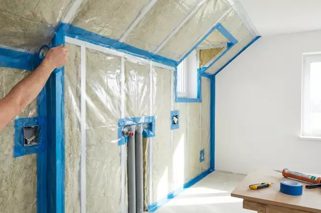 Правильное внутреннее утепление стен без щелей