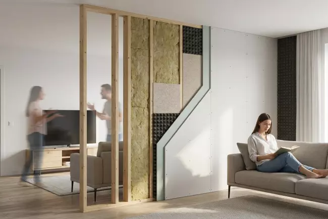 Рабочие решения звукоизоляции стен от соседей