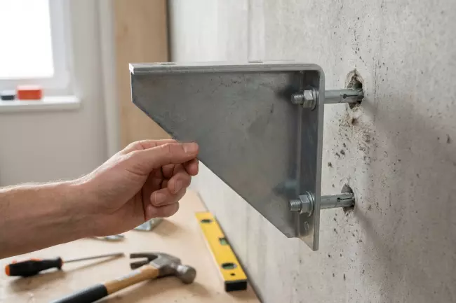 Проверка надёжности крепления тяжёлых предметов