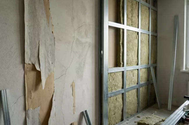 Бескаркасная шумоизоляция стен в квартире