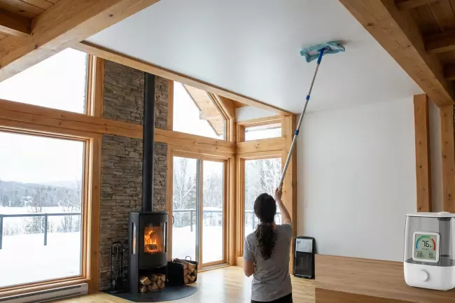 Эксплуатация и уход за натяжным потолком