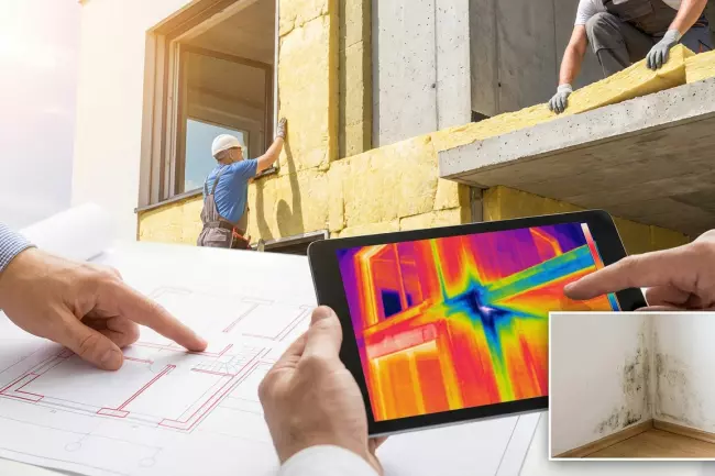 Устранение мостиков холода в стенах