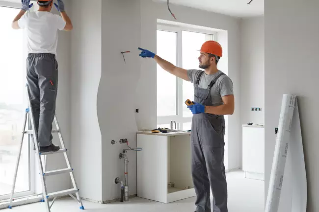 Натяжной потолок на кухне: ошибки монтажа, советы