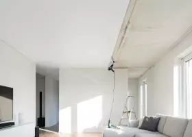 Можно ли частично заменить натяжной потолок