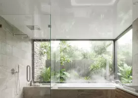 Натяжной потолок в помещении с повышенной влажностью