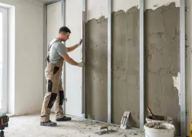 Выравнивание стен по маякам — пошаговая инструкция