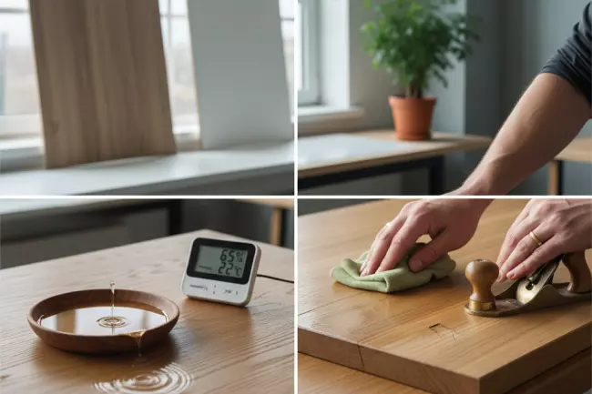 Уход за мебелью из массива дерева