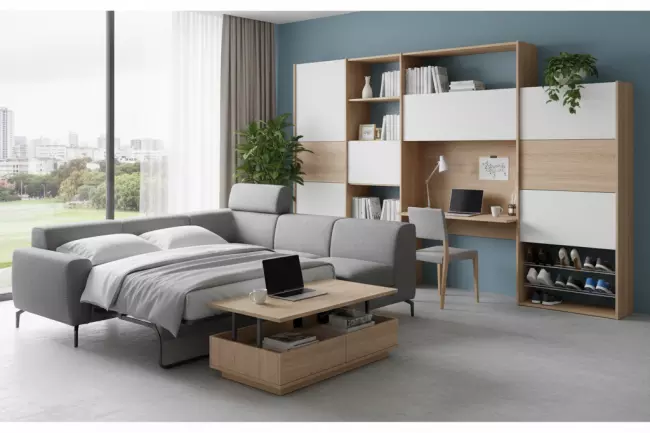 Плюсы и минусы многофункциональной мебели