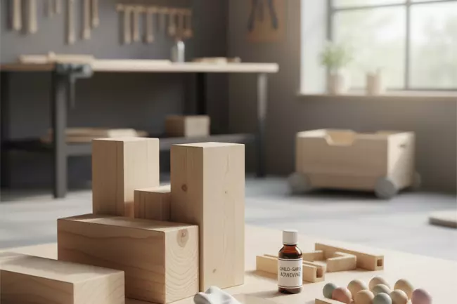 Безопасные материалы и покрытия детской мебели