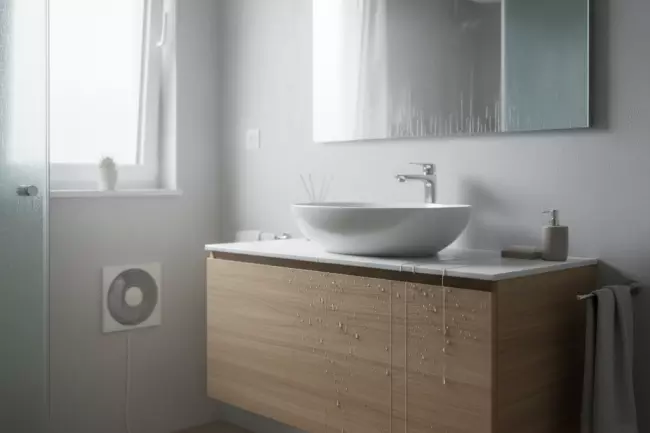 Влагостойкие материалы для мебели в ванной