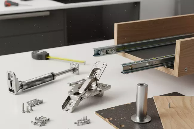 Фурнитура мебели для долговечности корпуса и фасадов