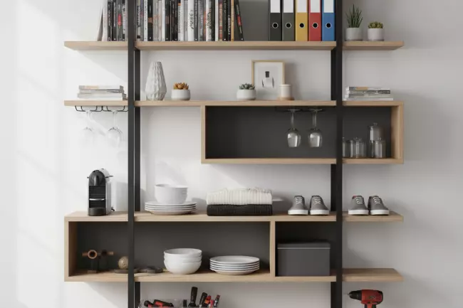 Размеры полок: глубина, ширина, высота