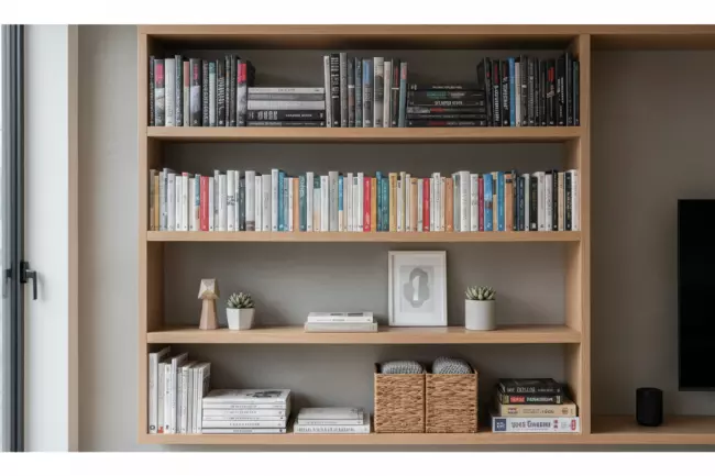 Глубина, ширина и высота полок для хранения