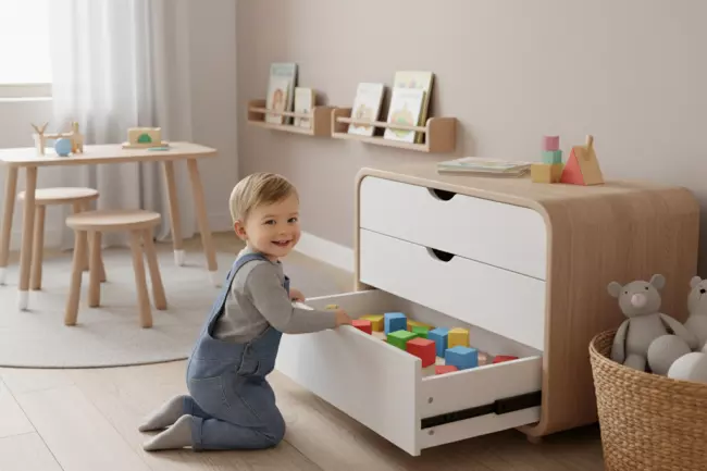 Выбор мебели для детской по возрасту