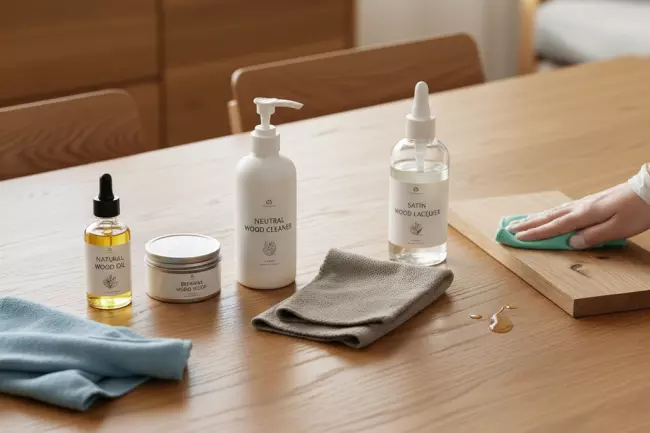 Уход за мебелью из массива дерева