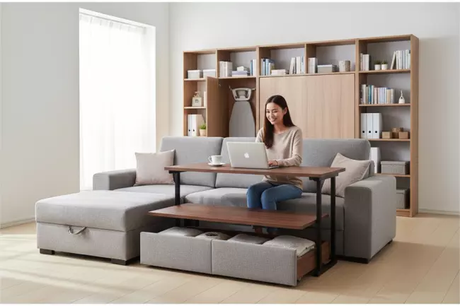 Комфорт и удобство многофункциональной мебели