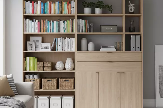 Выбор стеллажа для дома: открытые конструкции