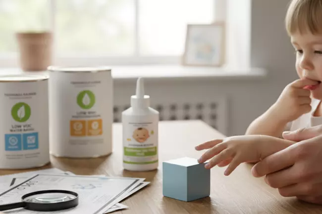 Безопасные лаки, краски и клеи для детской мебели