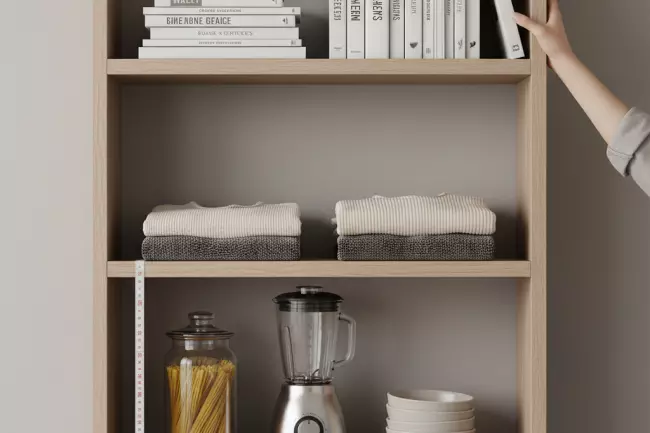 Размеры полок: глубина, ширина, высота, интервалы