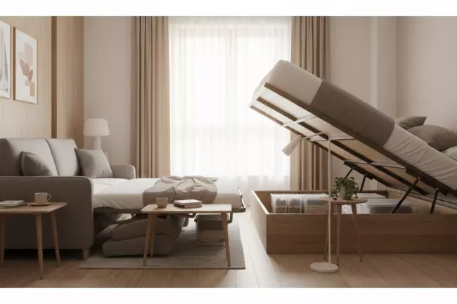 Плюсы и минусы многофункциональной мебели