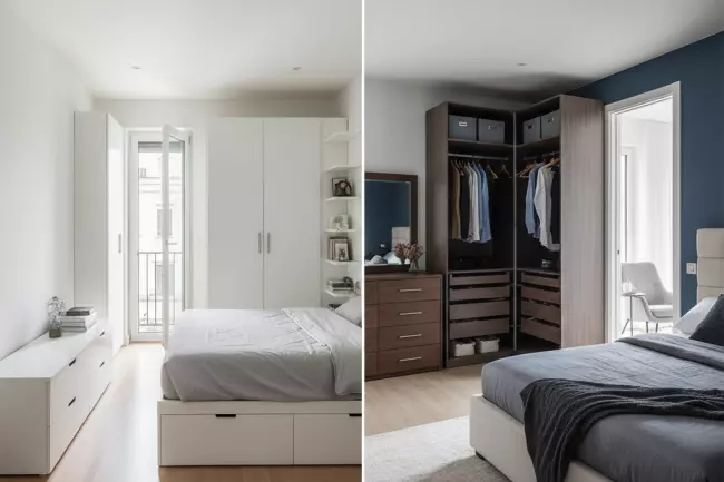 Выбор комода или шкафа для спальни