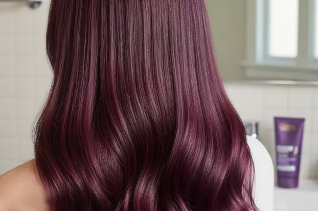 Маска для окрашенных волос сохранение цвета блеск