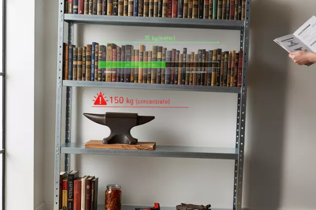 Нагрузка на полки и устойчивость стеллажа