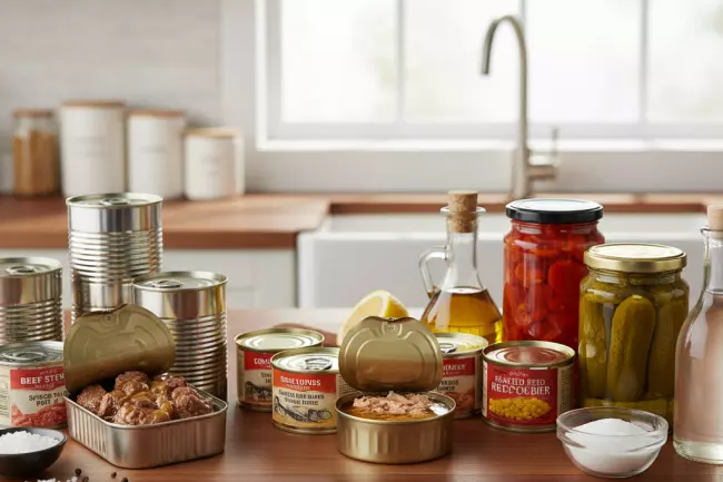Безопасное употребление мясных, рыбных и овощных консервов