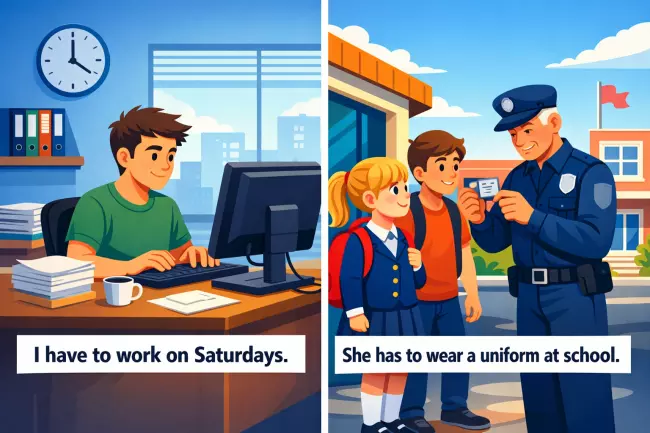 Have to: необходимость и внешние правила