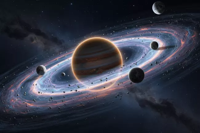 Формирование спутников в околопланетном диске