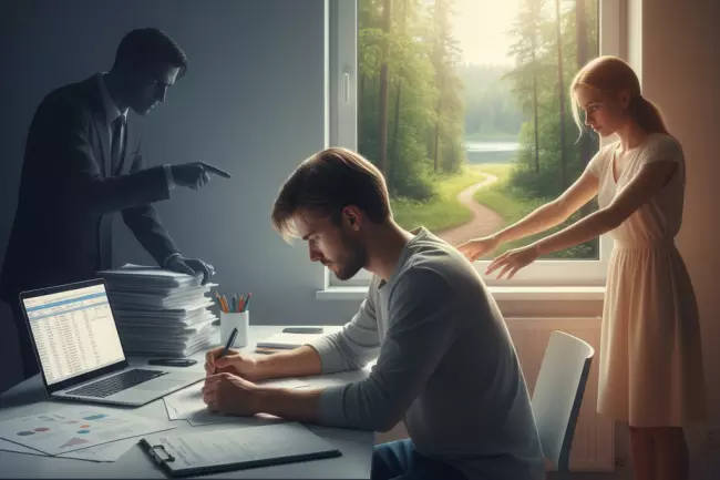 Внутренний конфликт «хочу» и «надо»