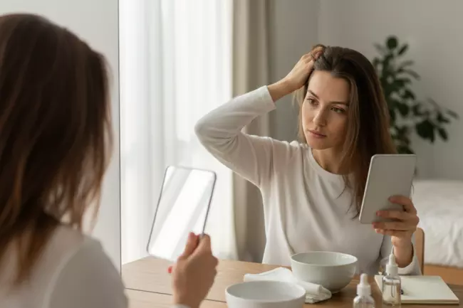 Самостоятельное определение типа волос дома