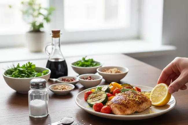 Постепенное снижение соли без потери вкуса