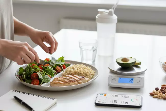 Выбор режима питания для похудения новичку