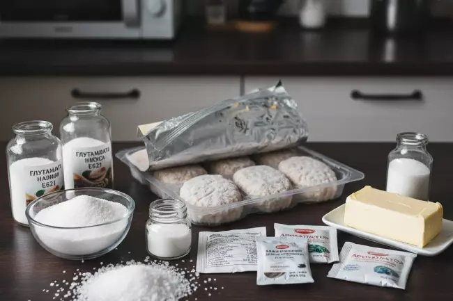 Выбор менее вредных полуфабрикатов: состав и добавки