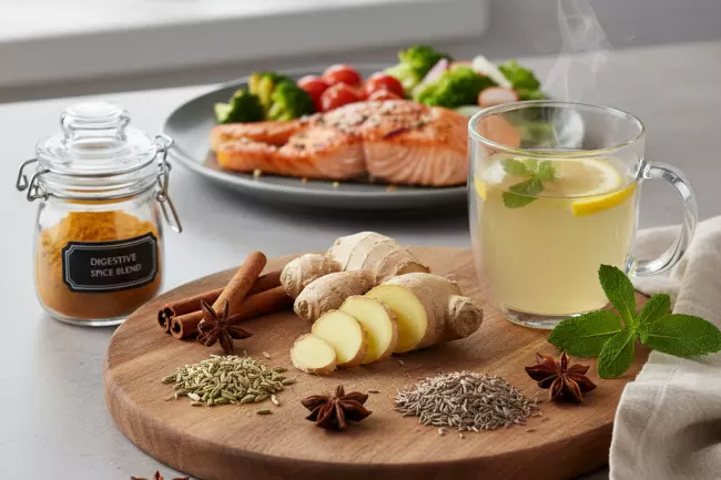 Специи для улучшения пищеварения после еды