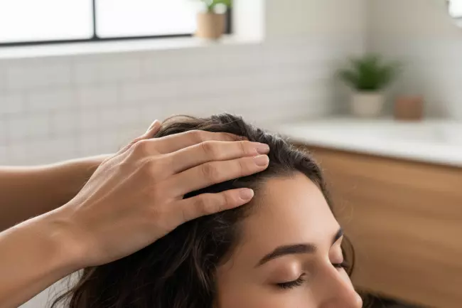 Техника массажа кожи головы для роста волос