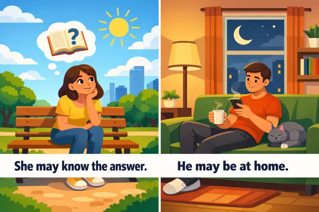 May: вероятность и предположение в настоящем