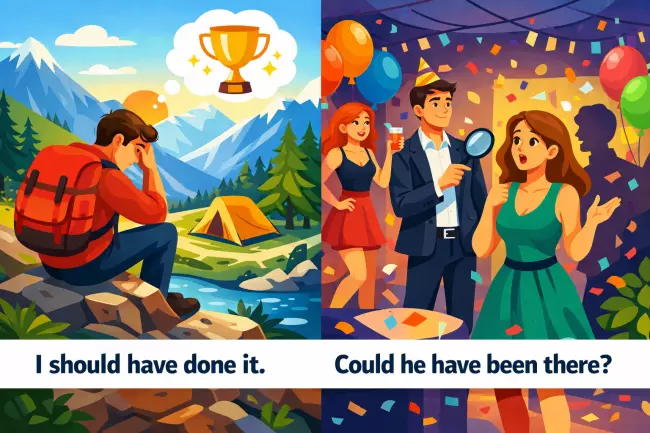 Модальные глаголы с perfect infinitive в прошлом