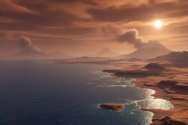 Потеря атмосферы Марса и исчезновение океанов