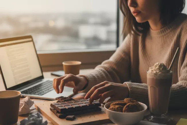 Стресс, гормоны и тяга к сладкому