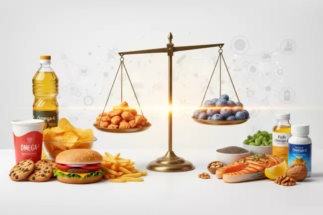 Подсолнечное масло: баланс омега-6 и омега-3