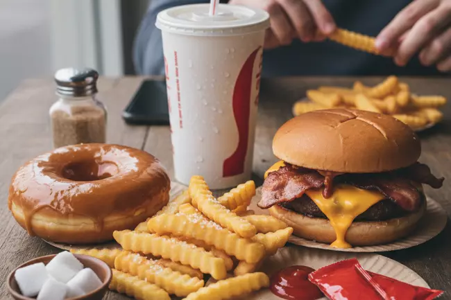 Зависимость от фастфуда: сахар, соль, жиры