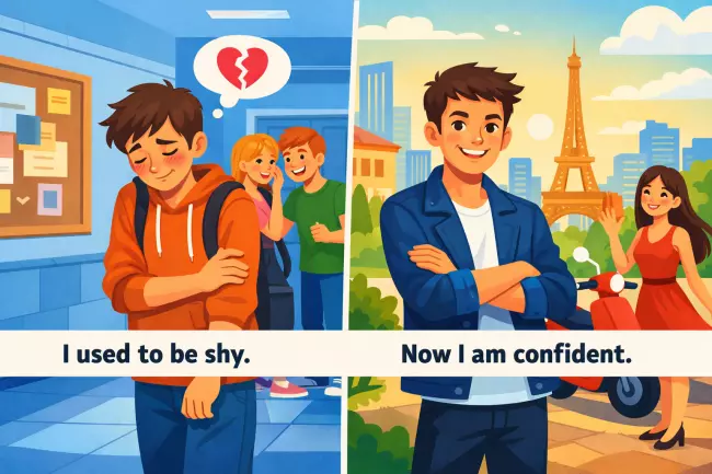 Used to для прошлых привычек и состояний