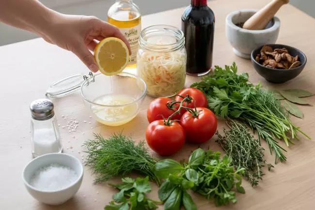 Снижение соли без потери вкуса в блюдах