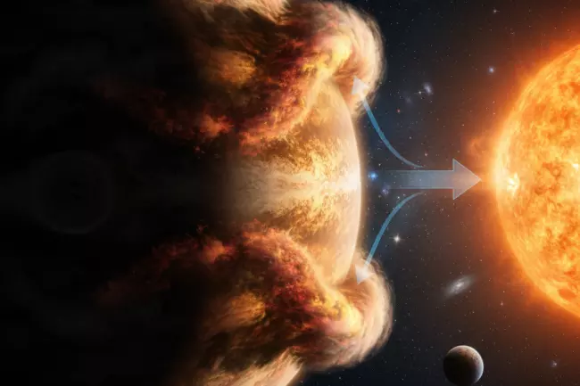 Атмосферные приливы и обратное вращение Венеры