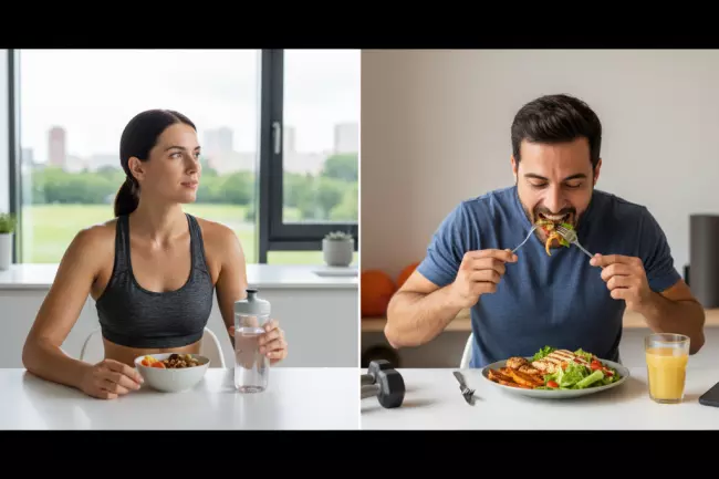 Физическая активность, аппетит и снижение веса