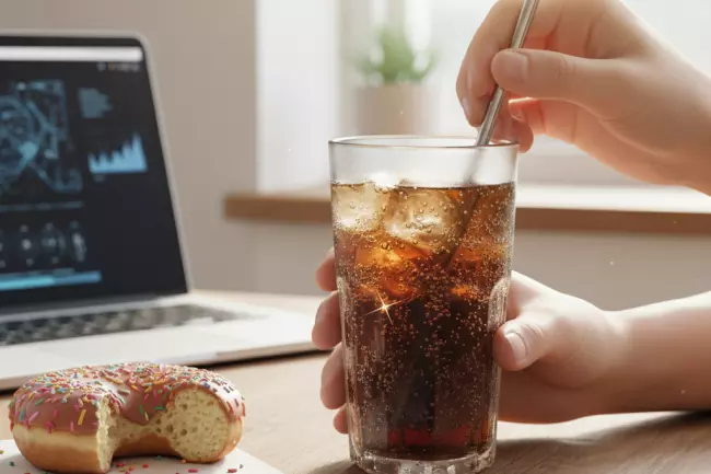 Влияние газированных напитков на дофамин