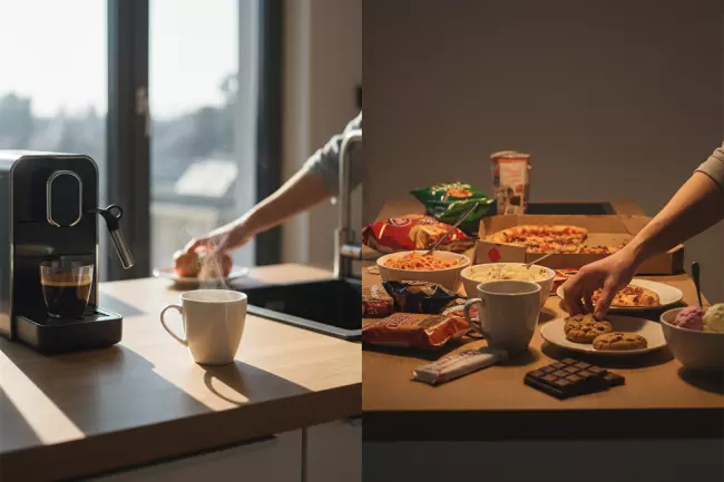 Влияние кофеина на аппетит и переедание