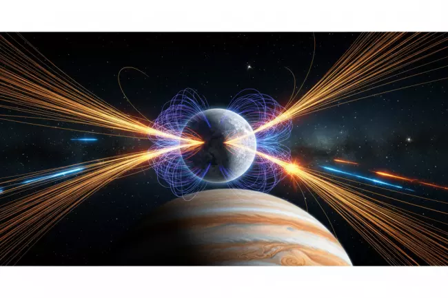 Магнитосфера Ганимеда и взаимодействие с Юпитером